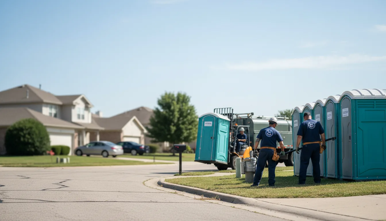 Porta Potty Rental in Six Lakes, MI near me